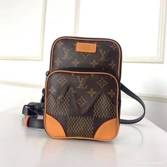 Official oldcobbler VUITTON SLING LOUIS NIGO BAG AMAZONE 0708
